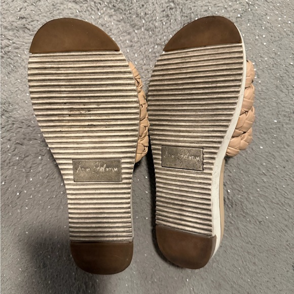 Sam Edelman Beige Braided Slide Sandals - Picture 3 of 3